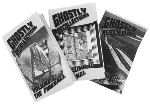 Ghostly Recollections zine covers